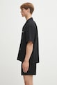 Pamučna košulja Represent Embroidered Bowling Shirt MLM2967.01 crna SS25