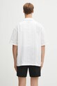 Odzież Represent koszula bawełniana Embroidered Bowling Shirt MLM2967.31 biały