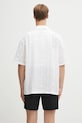 Oblečení Bavlněná košile Represent Embroidered Bowling Shirt MLM2967.31 bílá