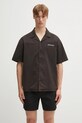 Represent koszula Serif Shirt casual brązowy MLM21464.01