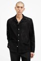 Košeľa AllSaints OKESA relaxed čierna M104SB