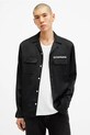 AllSaints cămașă TROYA lung negru M106SB
