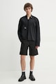 Heliot Emil koszula wełniana SS25.M.05.060.BLK01 czarny SS25