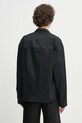 Одяг Вовняна сорочка Heliot Emil SS25.M.05.060.BLK01 чорний