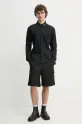 Heliot Emil camasa din bumbac SS25.M.05.061.BLK01 negru SS25