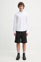 Памучна риза Heliot Emil SS25.M.05.061.WHT02 бял SS25