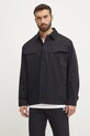Хлопковая рубашка adidas Originals Essential casual чёрный JC9602