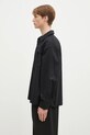 Хлопковая рубашка adidas Originals Essential JC9602 чёрный SS25