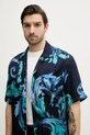 Košeľa Versace Jeans Couture tmavomodrá 78GAL2B0.NS632