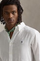 Polo Ralph Lauren linen shirt Long Sleeve Sport Shirt white 710966294
