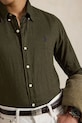 Polo Ralph Lauren linen shirt Long Sleeve Sport Shirt brown 710966294