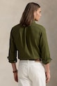 Polo Ralph Lauren linen shirt Long Sleeve Sport Shirt 710966294 green SS26