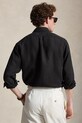 Polo Ralph Lauren koszula lniana Long Sleeve Sport Shirt 710966294 czarny SS26