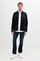 Хлопковая рубашка Versace Jeans Couture 78GALYR1.CN002 белый SS25