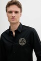 Versace Jeans Couture cămașă din bumbac negru 78GALYS2.CN002