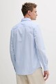 Îmbrăcăminte Sisley cămașă din bumbac 5MVUSQ04D albastru