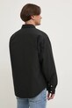 Odzież PURPLE BRAND kurtka SNAP FRONT SHIRT JACKET M3078.CNBB125 czarny