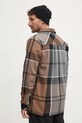 Бавовняна сорочка Barbour коричневий MOS0343TN65
