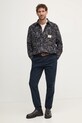 Ρούχα Πουκάμισο κοτλέ Barbour MOS0410NY91 σκούρο μπλε