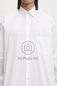 Pamučna košulja VETEMENTS No Posts Classic bijela UA66SH440W