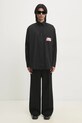 VETEMENTS koszula bawełniana For Rent Classic UA66SH450B czarny
