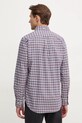 Хлопковая рубашка Gant бордо 3250002