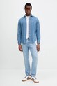 Джинсова сорочка United Colors of Benetton 5RZKUQ001 блакитний SS25