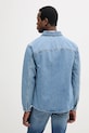 Îmbrăcăminte United Colors of Benetton cămașă din denim 5PJYUQ05I albastru