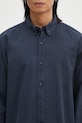 Carhartt WIP cotton shirt Longsleeve Bolton Shirt navy I030238.0NYGD