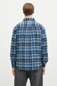 Îmbrăcăminte Carhartt WIP cămașă din bumbac Longsleeve Fendrick Shirt I034382.2MHXX albastru
