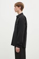 Бавовняна сорочка Carhartt WIP Longsleeve Santa Fe Shirt I034384.89GD чорний SS25