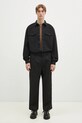 Бавовняна сорочка Carhartt WIP Longsleeve Santa Fe Shirt чорний I034384.89GD