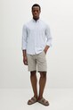 Pepe Jeans koszula bawełniana ANDREW PM308843 niebieski SS25
