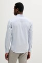 Odzież Pepe Jeans koszula bawełniana ANDREW PM308843 niebieski