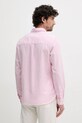 Îmbrăcăminte Pepe Jeans camasa de in ARMANDO PM309028 roz