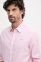 Pepe Jeans koszula lniana ARMANDO różowy PM309028