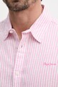 Pepe Jeans koszula lniana ARMANDO PM309028 różowy