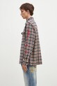Billionaire Boys Club camasa din lână Check Shirt B24429 bej SS25