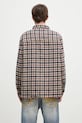 Одяг Сорочка з домішкою вовни Billionaire Boys Club Check Shirt B24429 бежевий