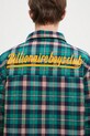 Billionaire Boys Club geacă cu aspect de cămașă Padded Check Overshirt verde B24430