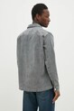 Одежда Рубашка из велюра AllSaints HARRIER M171SB серый