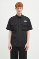 The North Face shirt TNF X NSE plain black NF0A8BK1JK31