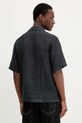 Îmbrăcăminte BARENA VENEZIA cămașă de in Camicia Mola CAU5073.3144 bleumarin