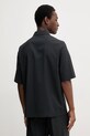 Одежда Шерстяная рубашка BARENA VENEZIA Camicia Mola OSU5062.478 чёрный