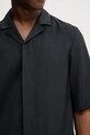 Шерстяная рубашка BARENA VENEZIA Camicia Mola OSU5062.478 чёрный