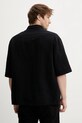 Oblečení Košile s příměsí lnu BARENA VENEZIA Camicia Mola OSU5069.2768 námořnická modř