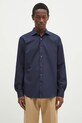 Paul Smith koszula bawełniana bawełna granatowy M1R.790Y.M00050