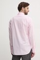 Хлопковая рубашка Polo Ralph Lauren розовый 712969006