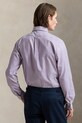 Хлопковая рубашка Polo Ralph Lauren 712969014 розовый SS25