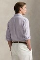 Сорочка з льону Polo Ralph Lauren 710968973 фіолетовий SS25
